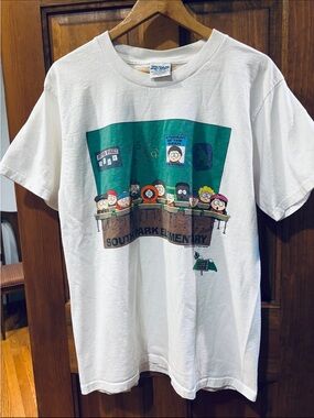 Vintage 90’s RARE ERROR SOUTH PARK COMEDY CENTRAL “CLYDE GOODMAN” T-Shirt
